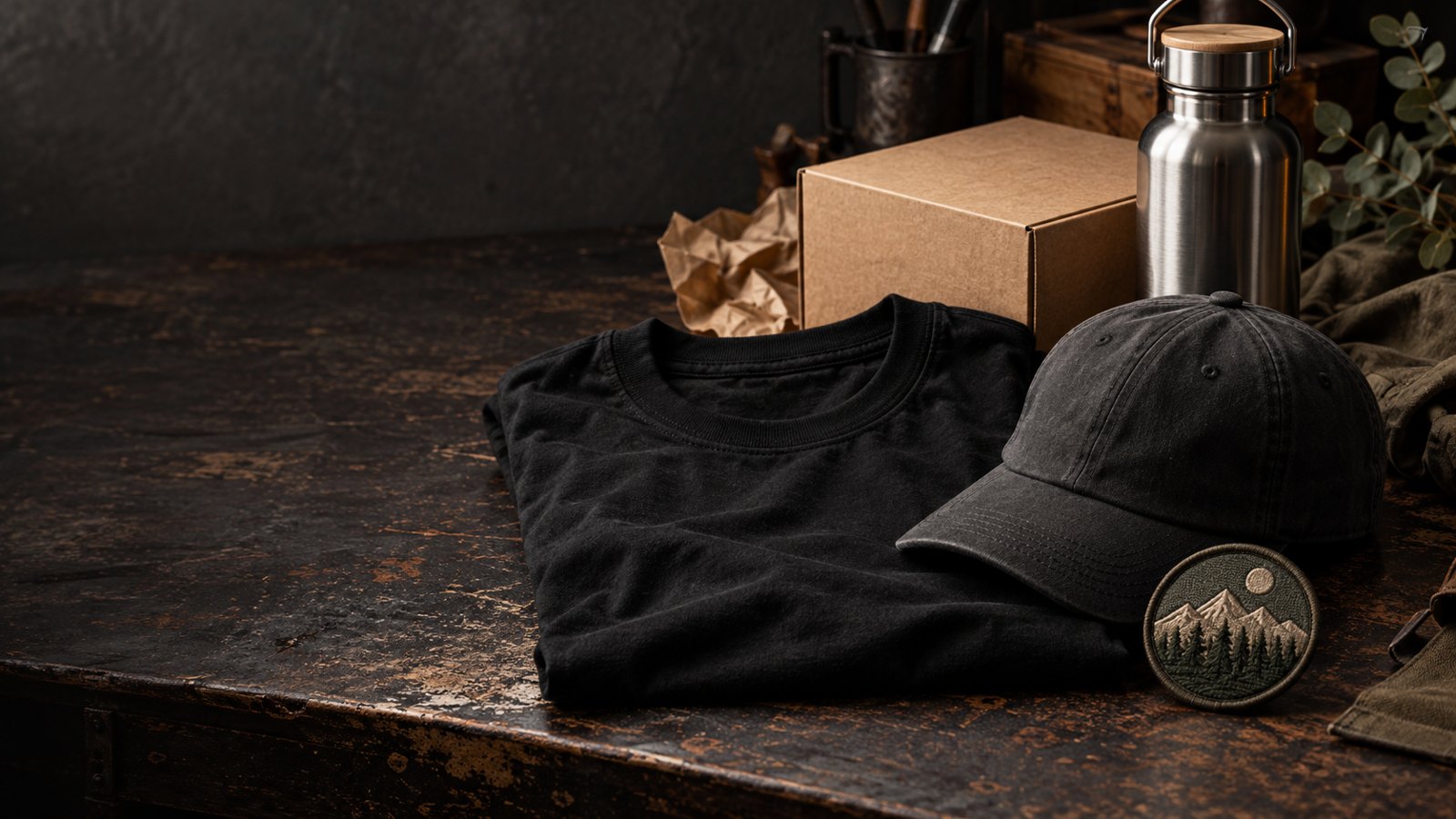 Merchandise & branded products — concept image